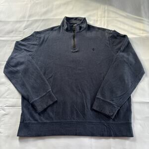 Polo Ralph Lauren Navy Quarter Zip Preppy, Old money style Men’s size L